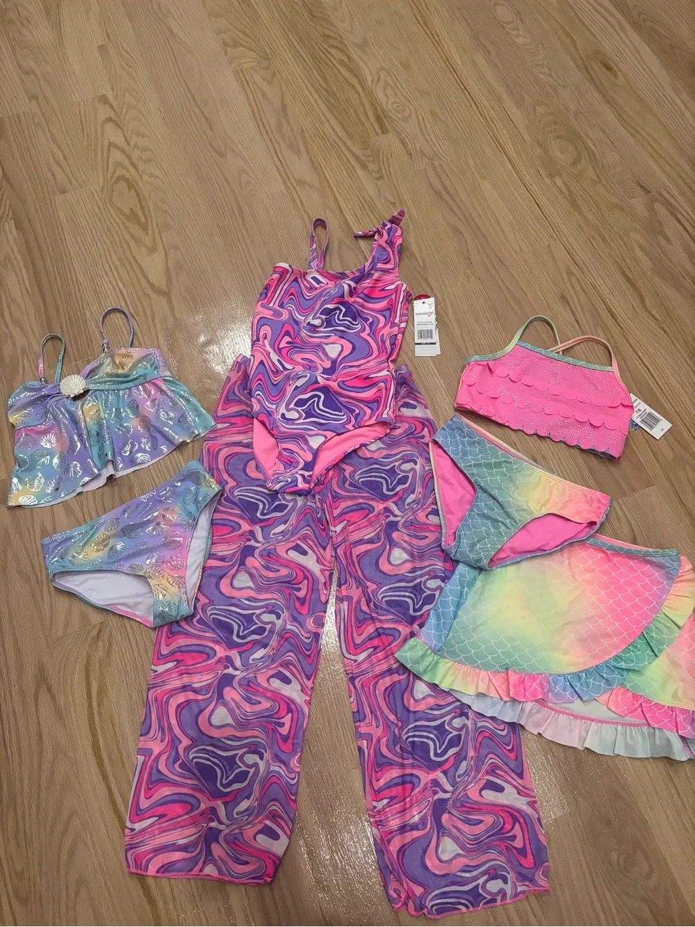 Girls swimsuit bundle -size 7/8